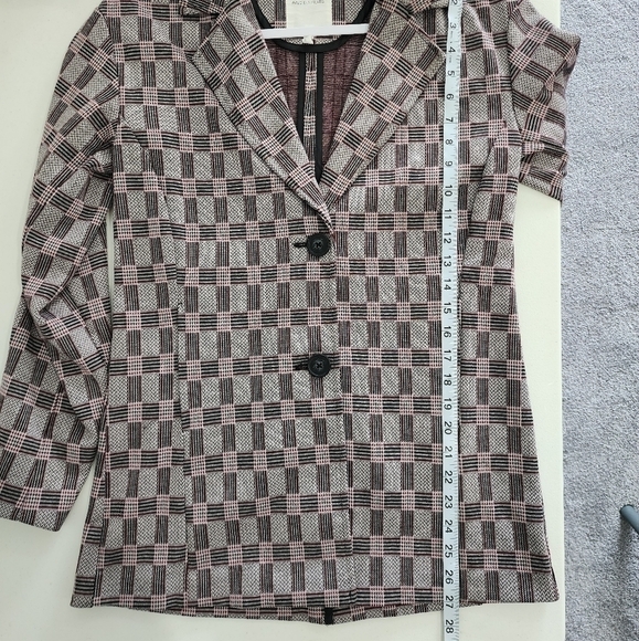 Avec Les Filles Soft Knit Blazer Jacket XS - Picture 7 of 9